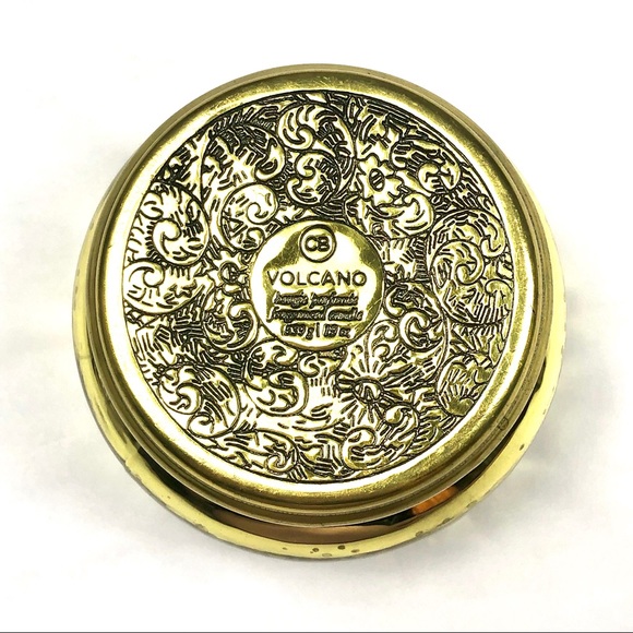 Capri Blue Anthro Volcano Mercury Gold Jar Candle - Picture 4 of 8